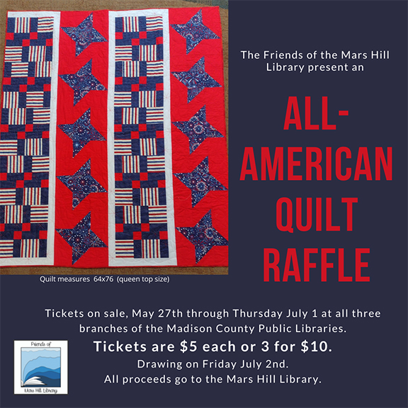 EveryoneResources Friends of the Mars Hill Library Raffle